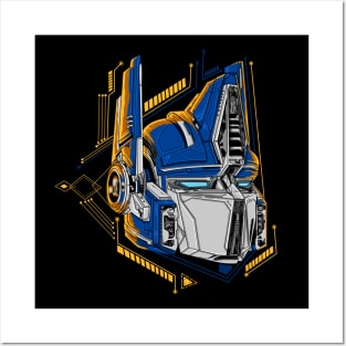 Optimus Prime Future Posters and Art